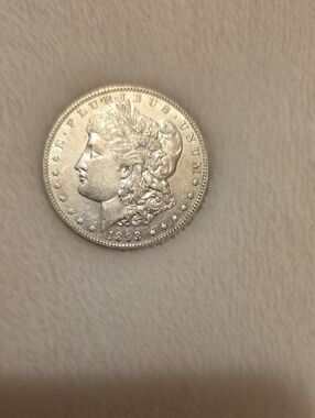 1893 Morgan Silver Dollar-Low Mintage Date #2